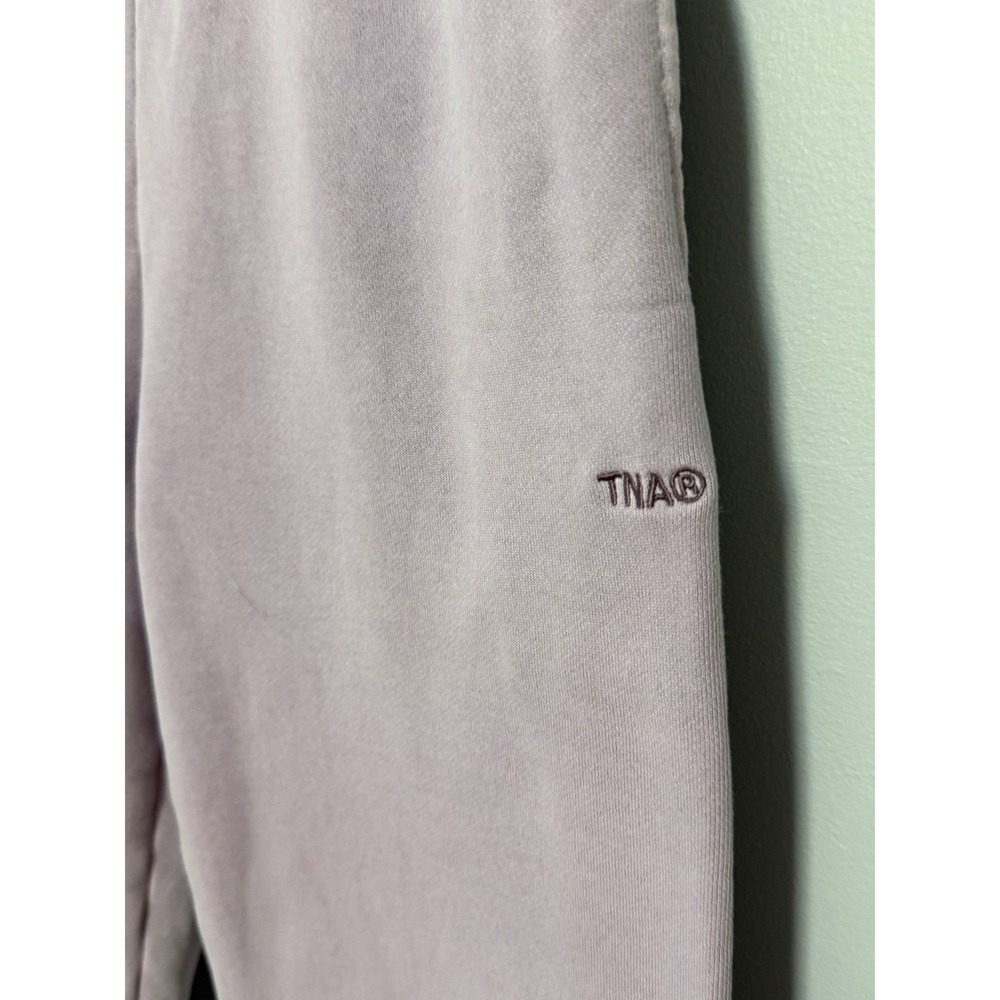 Aritzia TNA Sweatfleece Cozy Fleece Perfect Fit Joggers Lavender Purple Small - Picture 5 of 11